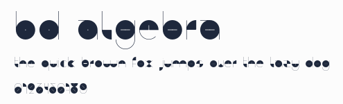 BD Algebra預覽圖