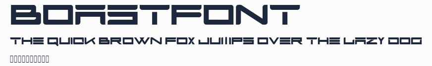 BOASTfont預覽圖
