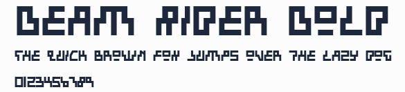 Beam Rider Bold預覽圖