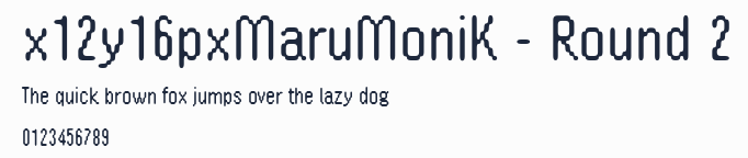 x12y16pxMaruMoniK - Round 2預覽圖
