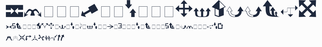 Carr Arrows (filled)預覽圖