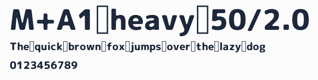 M+A1 heavy 50/2.0預覽圖