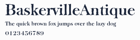 BaskervilleAntique預覽圖