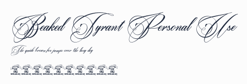 Beaked Tyrant Personal Use預覽圖