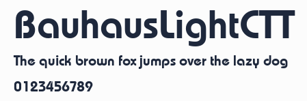 BauhausLightCTT預覽圖
