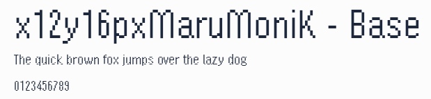 x12y16pxMaruMoniK - Base預覽圖