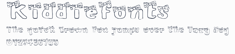 Kiddiefonts預覽圖