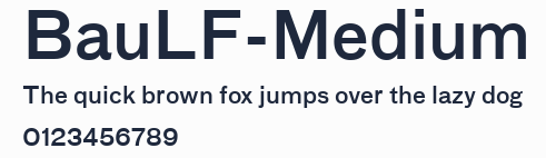 BauLF-Medium預覽圖