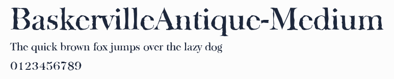 BaskervilleAntique-Medium預覽圖