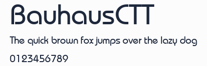 BauhausCTT預覽圖
