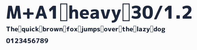 M+A1 heavy 30/1.2預覽圖