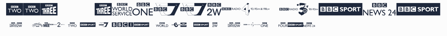 BBC TV Channel Logos預覽圖