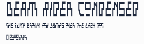 Beam Rider Condensed預覽圖