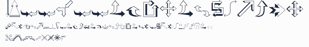 Carr Arrows (outline)預覽圖
