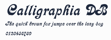 Calligraphia DB預覽圖