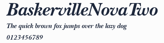 BaskervilleNovaTwo預覽圖