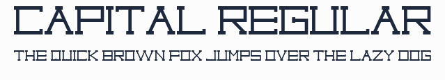 Capital regular預覽圖