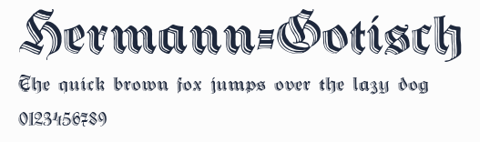 Hermann-Gotisch預覽圖