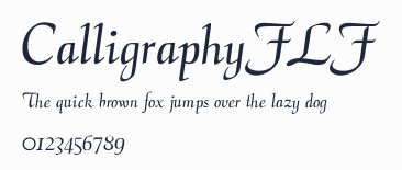 CalligraphyFLF預覽圖