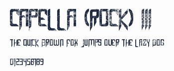 Capella (Rock) III預覽圖