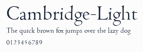 Cambridge-Light預覽圖