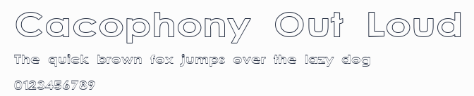 Cacophony Out Loud預覽圖