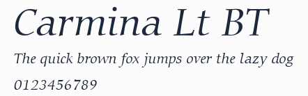 Carmina Lt BT預覽圖