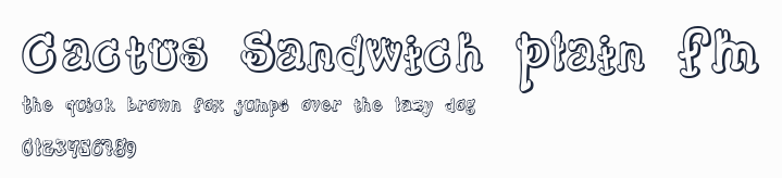 Cactus Sandwich Plain FM預覽圖