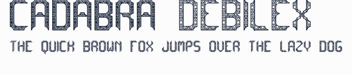 cadabra DEBILEX預覽圖