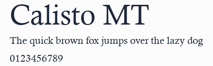 Calisto MT預覽圖