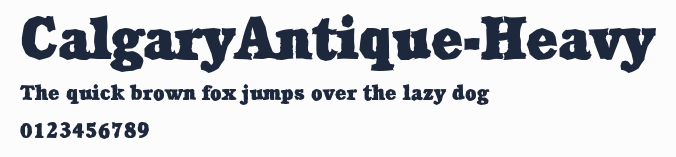 CalgaryAntique-Heavy預覽圖