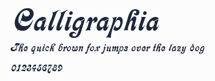 Calligraphia預覽圖