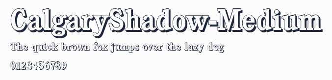 CalgaryShadow-Medium預覽圖