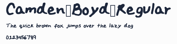 Camden_Boyd_Regular預覽圖