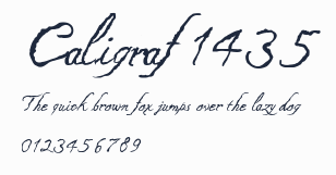 Caligraf 1435預覽圖
