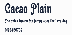 Cacao Plain預覽圖