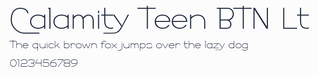 Calamity Teen BTN Lt預覽圖