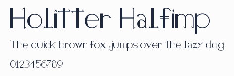 Holitter Halfimp預覽圖