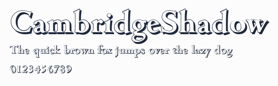 CambridgeShadow預覽圖