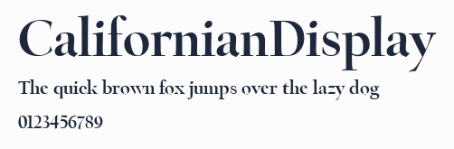 CalifornianDisplay預覽圖