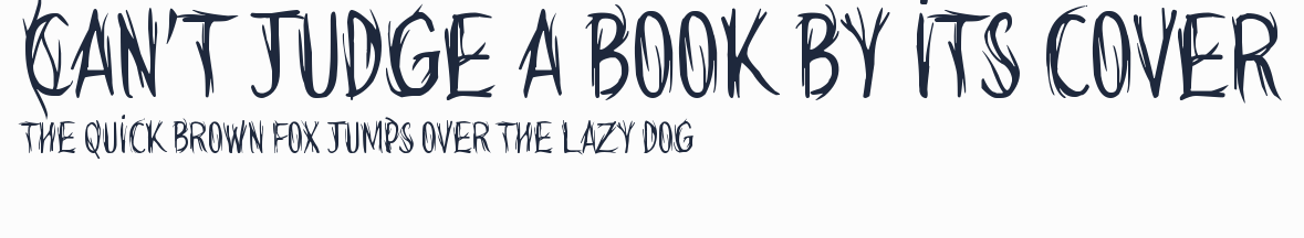 Can't judge a book by its cover預覽圖