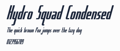 Hydro Squad Condensed預覽圖