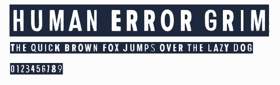 Human Error Grim預覽圖