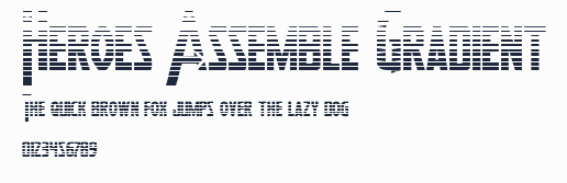 Heroes Assemble Gradient預覽圖