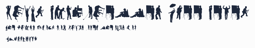 Human Silhouettes Free Seven預覽圖