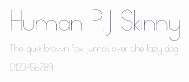Human P.J Skinny預覽圖