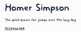 Homer Simpson預覽圖