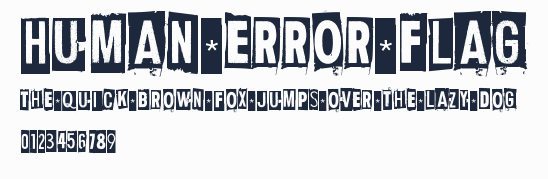 Human Error Flag預覽圖