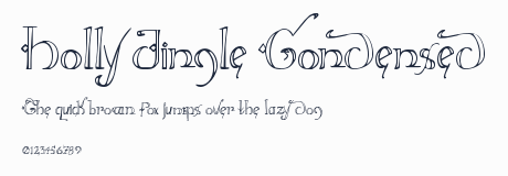 Holly Jingle Condensed預覽圖