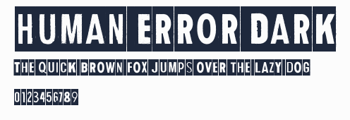 Human Error Dark預覽圖